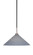 Paramount One Light Pendant in Matte Black & Brushed Nickel (200|3401-MBBN-4012)