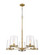 Callista Five Light Chandelier in Rubbed Brass (224|3032-5RB)