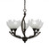 Bow Five Light Chandelier in Bronze (200|275-BRZ-755)