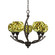 Bow Five Light Chandelier in Bronze (200|275-BRZ-407)