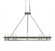 Belmont Ten Light Island Pendant in Graphite & Distressed Wood (200|2740-GPDW)
