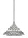 Any One Light Pendant in Brushed Nickel (200|26-BN-910)
