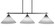 Odyssey Three Light Island Pendant in Matte Black (200|2636-MB-316)