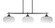 Odyssey Three Light Island Pendant in Matte Black (200|2636-MB-214)