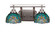 Odyssey Two Light Bathroom in Brushed Nickel (200|2612-BN-9925)