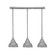 Any Three Light Multi Light Mini Pendant in Brushed Nickel (200|25-BN-427)