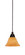 Any One Light Mini Pendant in Dark Granite (200|22-DG-454)