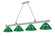 Cordon Four Light Billiard in Brushed Nickel (224|2306-4BN-ARG)