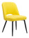 Teddy Dining Chair in Yellow, Black (339|109330)