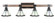 Tacoma Four Light Bathroom Lighting in Matte Black & Painted Distressed Wood-look (200|1844-MBDW-9125)