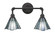 Vintage Two Light Bath Bar in Dark Granite (200|182-DG-9325)