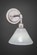 Vintage One Light Wall Sconce in Aged Silver (200|181-AS-7145)