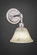 Vintage One Light Wall Sconce in Aged Silver (200|181-AS-508)