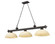 Cordon Three Light Billiard in Bronze (224|2306-3BRZ-DGM14)