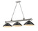 Cordon Three Light Billiard in Brushed Nickel (224|2306-3BN-SMB)