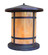 Berkeley One Light Column Mount in Mission Brown (37|BC-14LOF-MB)