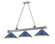 Cordon Three Light Billiard in Brushed Nickel (224|2306-3BN-MNB)