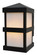 Barcelona One Light Wall Mount in Satin Black (37|BAW-6CLR-BK)