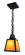 A-Line One Light Pendant in Bronze (37|AH-1TOF-BZ)