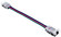 Snap Connector 6'' Jumper 4 Pin in White/Clear (303|TL-4JUMP6-HD)