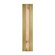 Kismet LED Vanity in Vintage Brass/Alabaster (452|WV322623VBAR)
