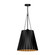 Plisse One Light Pendant in Matte Black (452|PD528116MB)