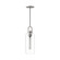 Soji One Light Pendant in Brushed Nickel/Clear Glass (452|PD401505BNCL)