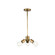 Hexa Three Light Pendant in Vintage Brass (452|PD307003VB)