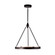 Duo LED Pendant in Classic Black/Silver Shimmer (452|PD302724CBSS)