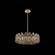 Piazze Nine Light Pendant in Brushed Champagne Gold (238|036656-038-FR001)