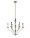 Savia Six Light Chandelier in Champagne Gold (238|035670-041-FR001)