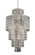 Kasturi 22 Light Pendant in Silver (238|033252-014-FR001)