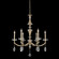 Floridia Six Light Chandelier in Matte Brushed Champagne Gold (238|012171-045-FR001)