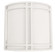 Radio LED Wall Sconce in White (162|RDS11101600L41WH)