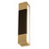 Post LED Wall Sconce in Satin Brass and Black (162|PTS3151200L30D1SBBK)