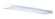 Wrap Fluorescent Two Light Wrap in White (162|LW217R8)