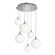 Loretto Six Light Pendant in Satin Nickel (162|LRTP99MBSNRND6)