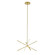 Jaxx LED Pendant in Satin Brass (162|JAXP24L30D1SB)