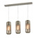 Hermosa Three Light Pendant in Satin Nickel (162|HRP06MBSNBRLNR3)