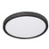 Edge Round LED Flush Mount in Black (162|EGRF08LAJD1BK)