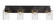 Edge Four Light Bath Bar in Espresso (200|1164-ES-300)