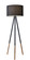 Louise Floor Lamp in Black Metal/Wood (262|6285-01)