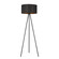 Morenci One Light Floor Lamp in Matte Black (106|TF70095BK)