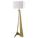 Stratos One Light Floor Lamp in Aged Brass (106|TF70011AB)