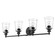 Ceil Four Light Vanity in Matte Black (106|IN41403BK)