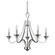 Michelle Five Light Chandelier in Polished Nickel (106|IN11255PN)