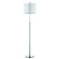 Nimbus One Light Floor Lamp in Metallic Silver/ Polished Chrome (106|BF7145)