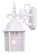 Nautica One Light Wall Sconce in Textured White (106|5302TW)