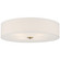 Mid Town LED Flush Mount in Antique Brushed Brass (18|64064LEDDLP-ABB/WH)