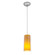 Glass'n Glass Cylinder LED Pendant in Brushed Steel (18|28033-3C-BS/CLAM)